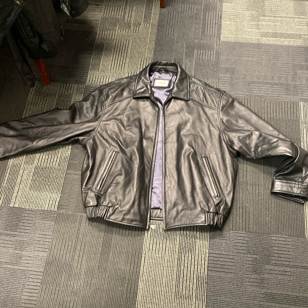 Leather jacket